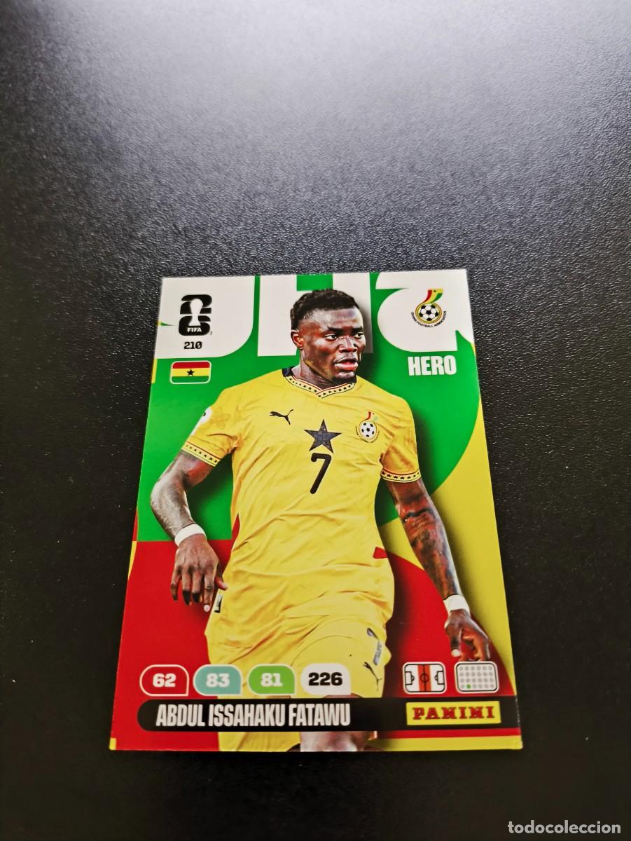 Cromos de F&uacute;tbol: 210 Abdul Issahaku Fatawu ghana ADRENALYN MUNDIAL FIFA WORLD CUP 2026 PANINI NO LIGA