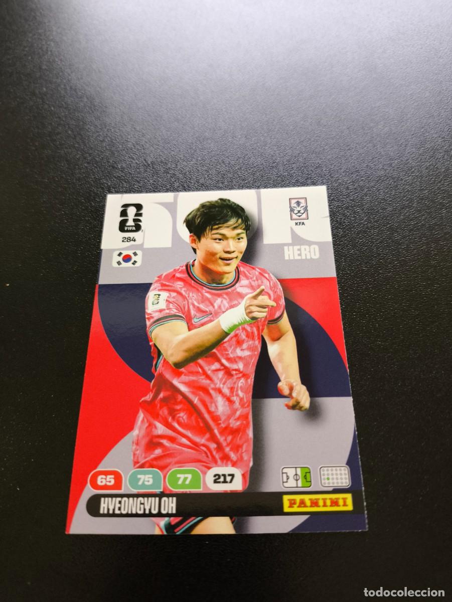 Cromos de F&uacute;tbol: 284 Hyeon-gyu Oh korea del sur ADRENALYN MUNDIAL FIFA WORLD CUP 2026 PANINI NO LIGA