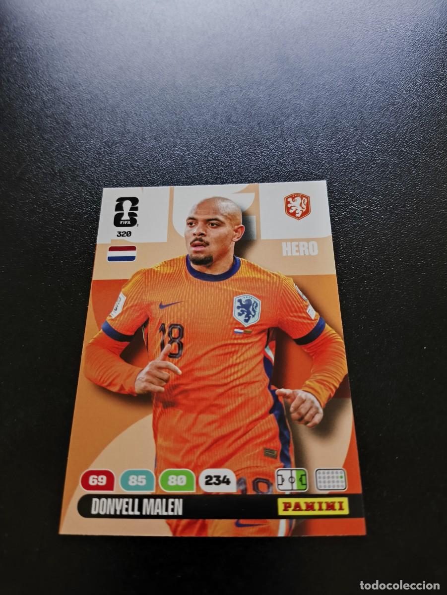 Cromos de F&uacute;tbol: 320 Donyell Malen paises bajos ADRENALYN MUNDIAL FIFA WORLD CUP 2026 PANINI NO LIGA