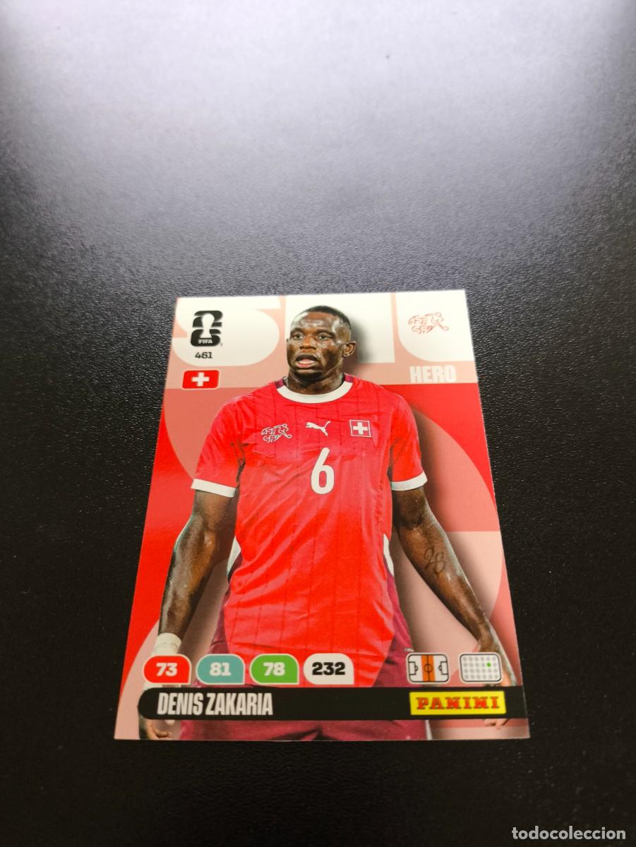 Cromos de F&uacute;tbol: 461 Denis Zakaria suiza ADRENALYN MUNDIAL FIFA WORLD CUP 2026 PANINI NO LIGA