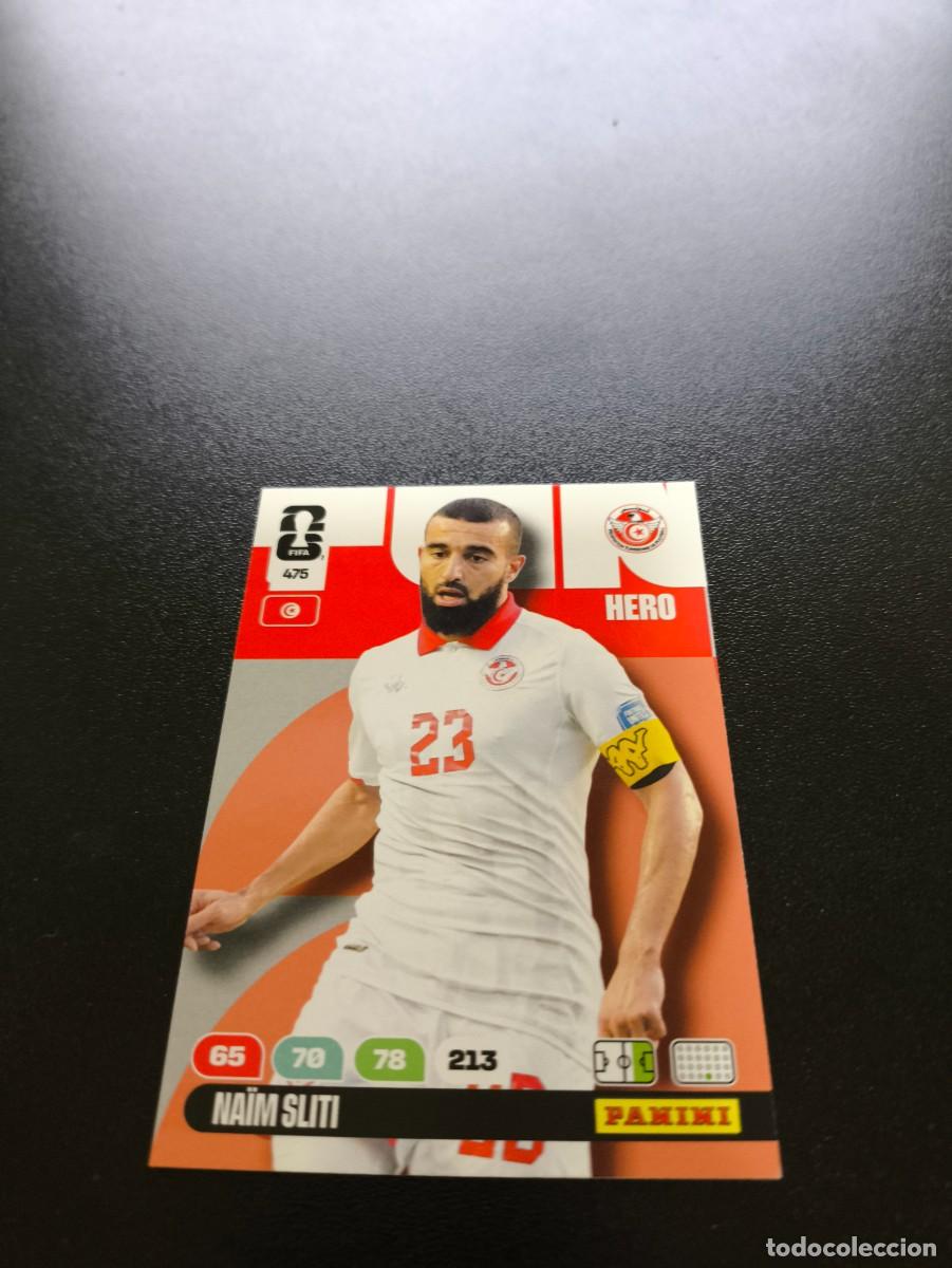 Cromos de F&uacute;tbol: 475 Na&iuml;m Sliti tunez ADRENALYN MUNDIAL FIFA WORLD CUP 2026 PANINI NO LIGA