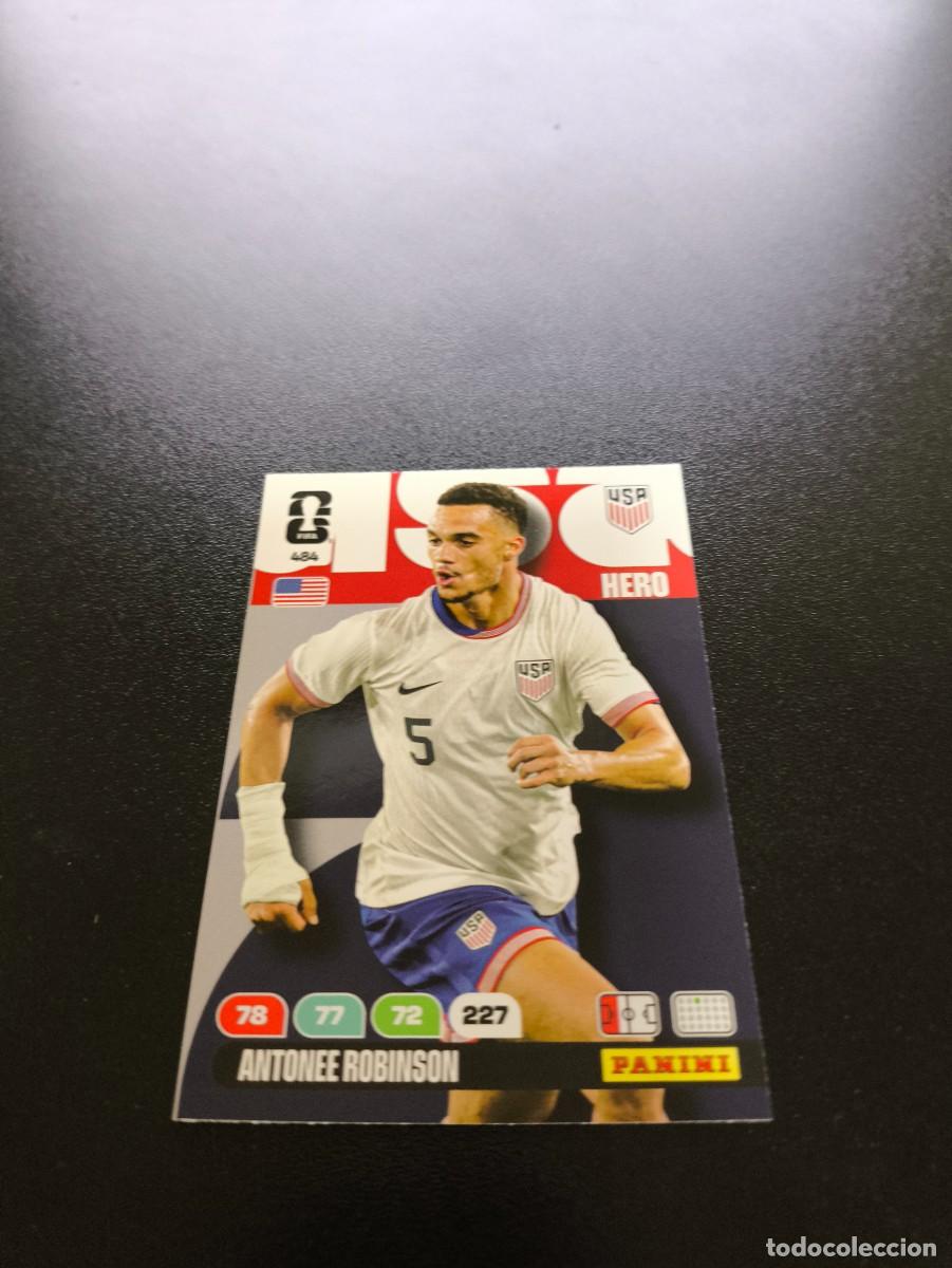 Cromos de F&uacute;tbol: 484 Antonee Robinson estados unidos USA EEUU ADRENALYN MUNDIAL FIFA WORLD CUP 2026 PANINI NO LIGA