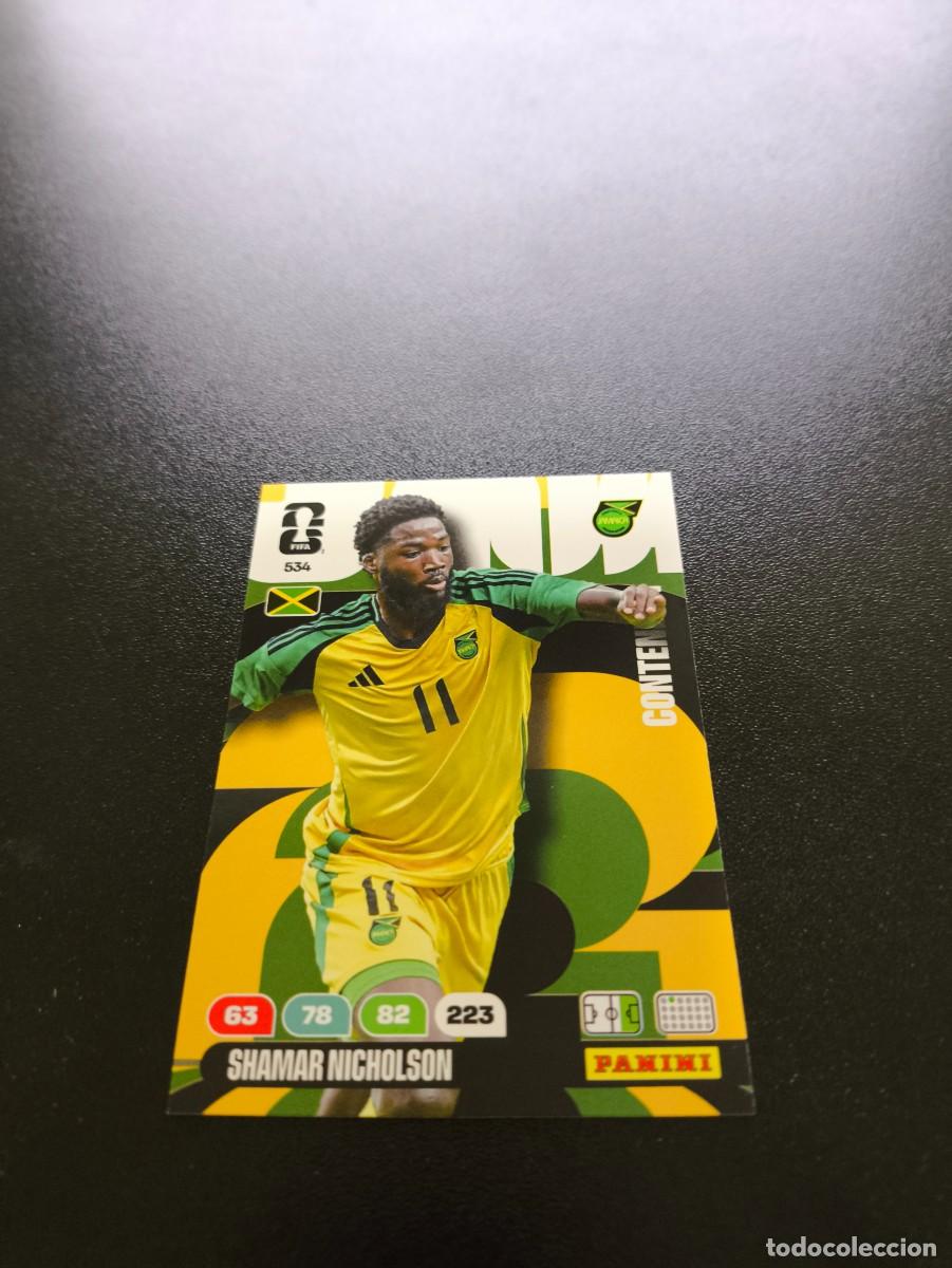 Cromos de F&uacute;tbol: 534 Shamar Nicholson jamaica contenders ADRENALYN MUNDIAL FIFA WORLD CUP 2026 PANINI NO LIGA