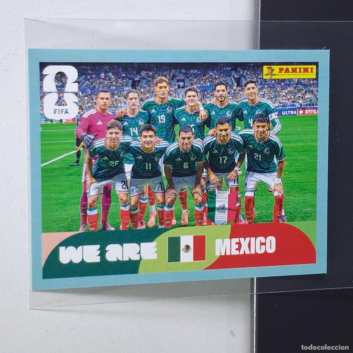 Cromos de F&uacute;tbol: A37 MEX13 TEAM PHOTO EQUIPO 13 M&Eacute;XICO MEX MUNDIAL FIFA WORLD CUP 2026 STICKER PANINI