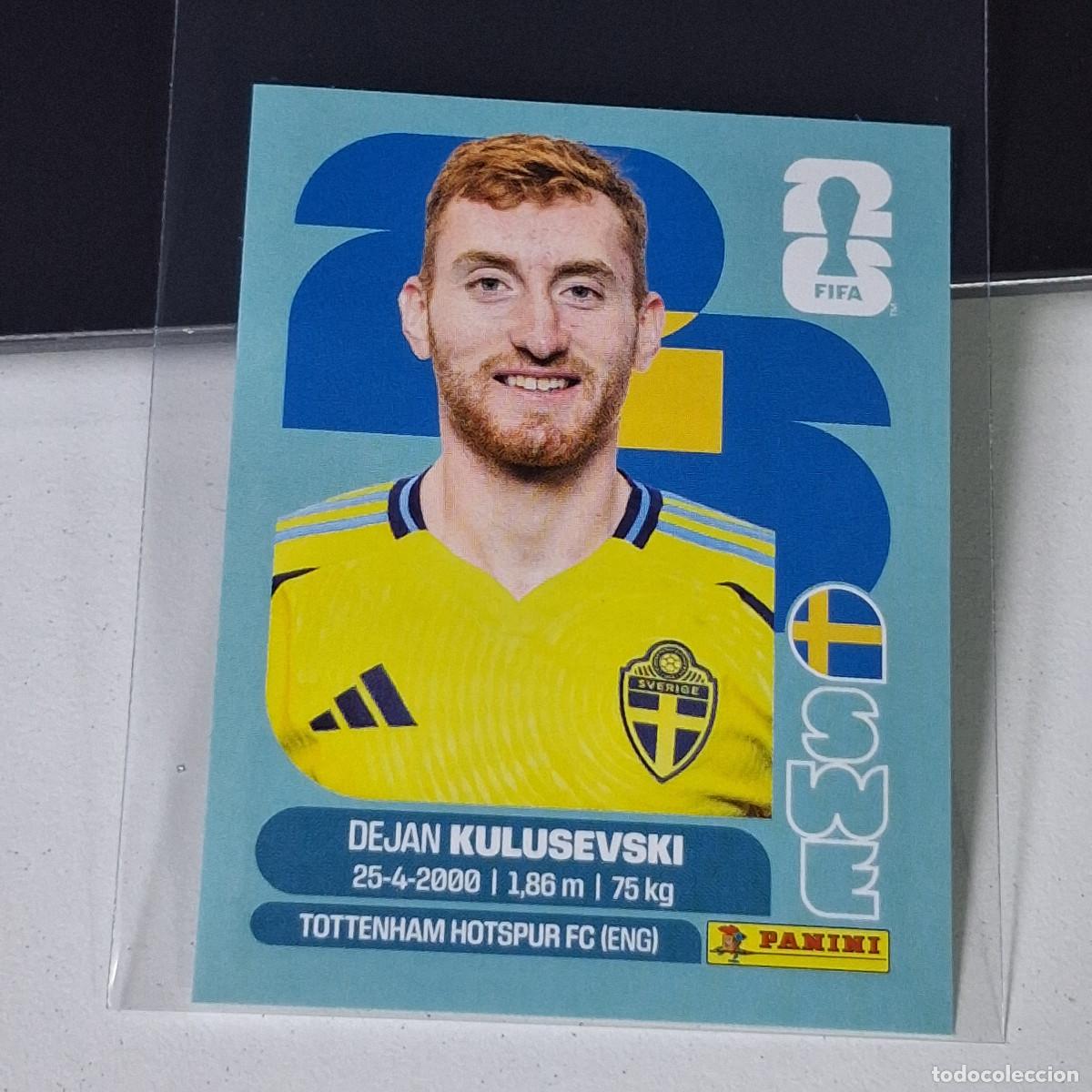 Cromos de F&uacute;tbol: A37 SWE17 DEJAN KULUSEVSKI 17 SUECIA SWEDEN SWE MUNDIAL FIFA WORLD CUP 2026 STICKER PANINI