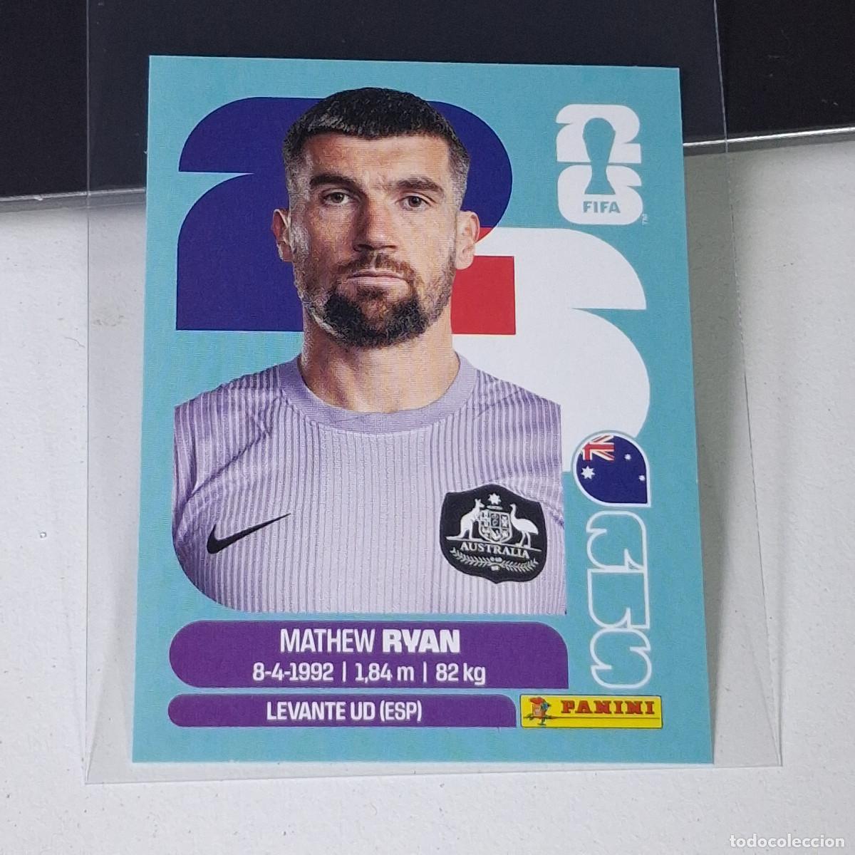 Cromos de F&uacute;tbol: A37 AUS2 MATHEW RYAN 2 AUSTRALIA AUS MUNDIAL FIFA WORLD CUP 2026 STICKER PANINI