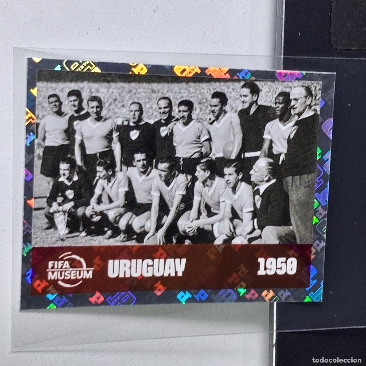 Cromos de F&uacute;tbol: A37 FWC10 URUGUAY 1950 FIFA HISTORY FWC 10 MUNDIAL FIFA WORLD CUP 2026 STICKER PANINI