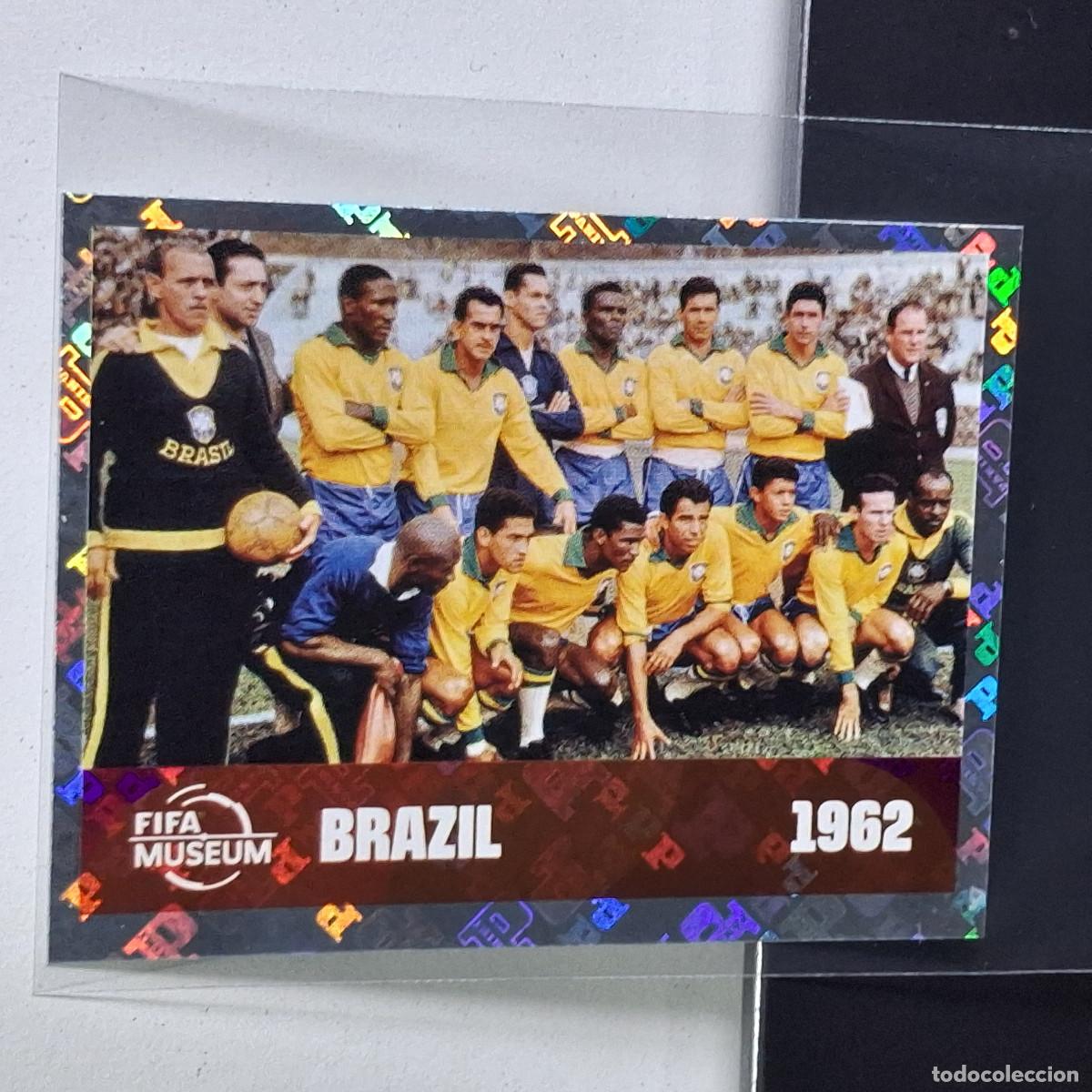 Cromos de F&uacute;tbol: A37 FWC12 BRAZIL 1962 BRASIL FIFA HISTORY FWC 12 MUNDIAL FIFA WORLD CUP 2026 STICKER PANINI