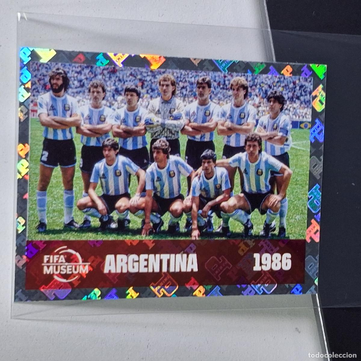 Cromos de F&uacute;tbol: A37 FWC14 ARGENTINA 1986 FIFA HISTORY FWC 14 MUNDIAL FIFA WORLD CUP 2026 STICKER PANINI
