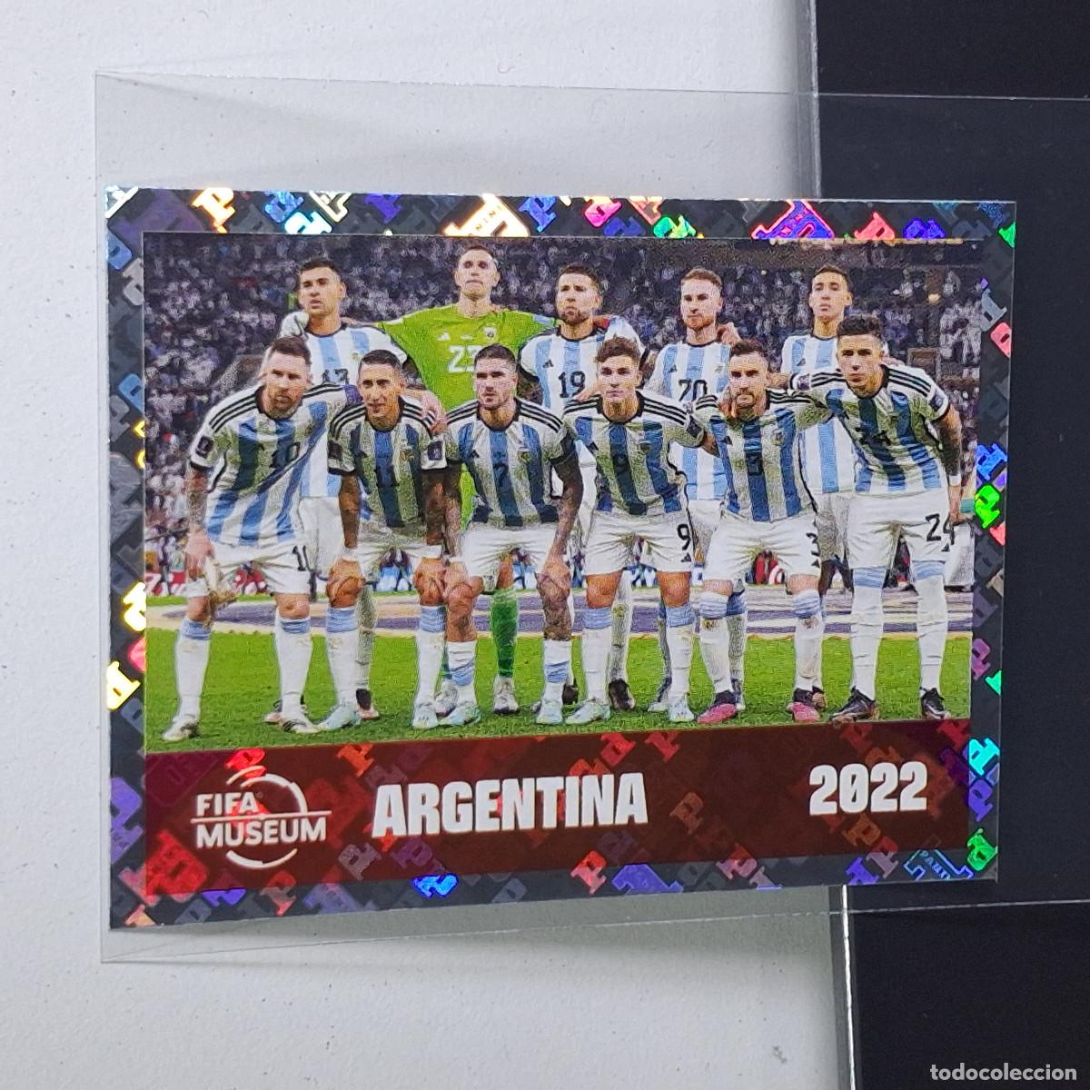 Cromos de F&uacute;tbol: A37 FWC19 ARGENTINA 2022 FWC 19 FIFA HISTORY MUNDIAL FIFA WORLD CUP 2026 STICKER PANINI
