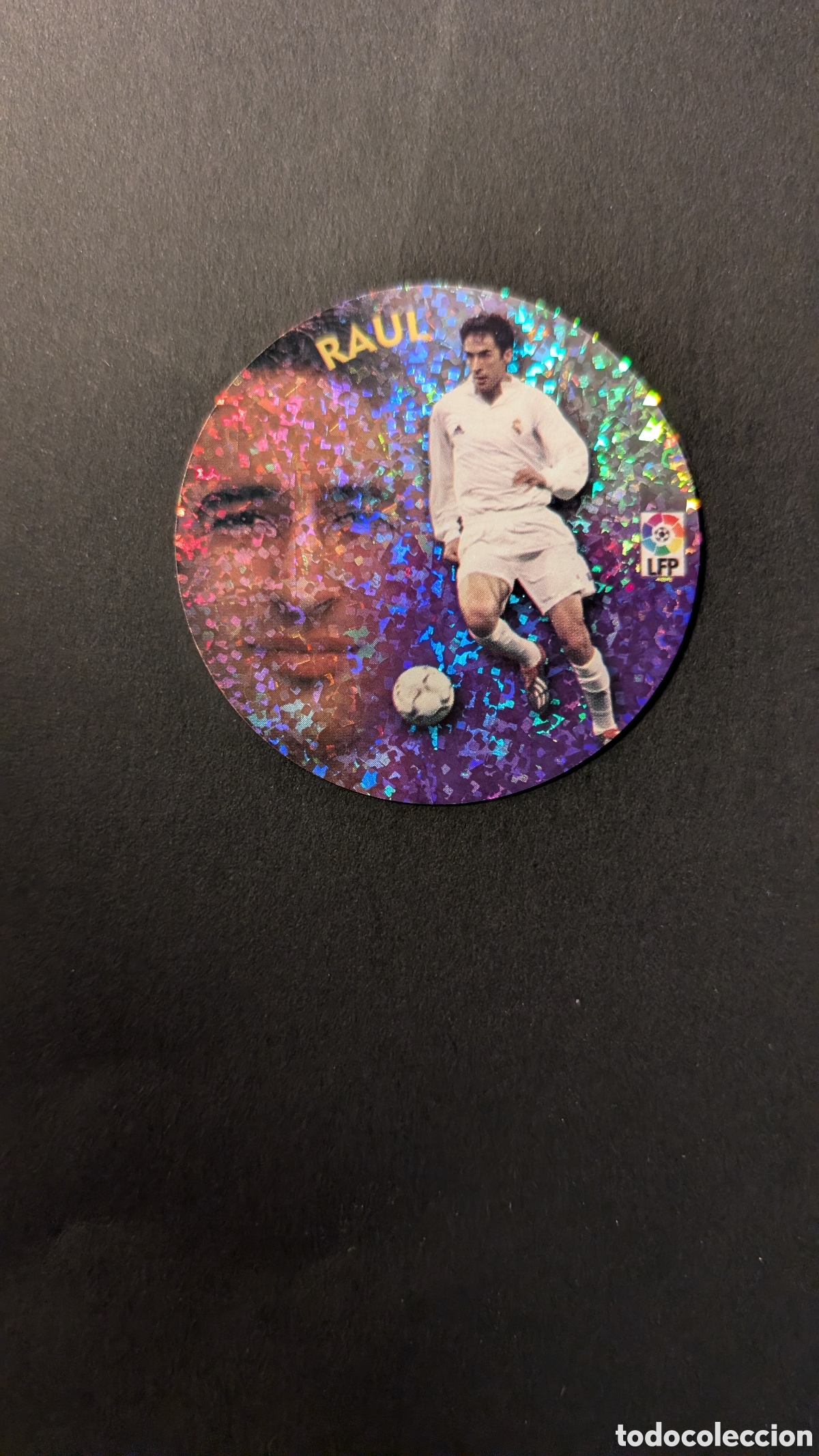 Cromos de F&uacute;tbol: RAUL REAL MADRID NUTELLA LIGA ESTE 2002/03 02 03 NUNCA PEGADO SIN PEGAR