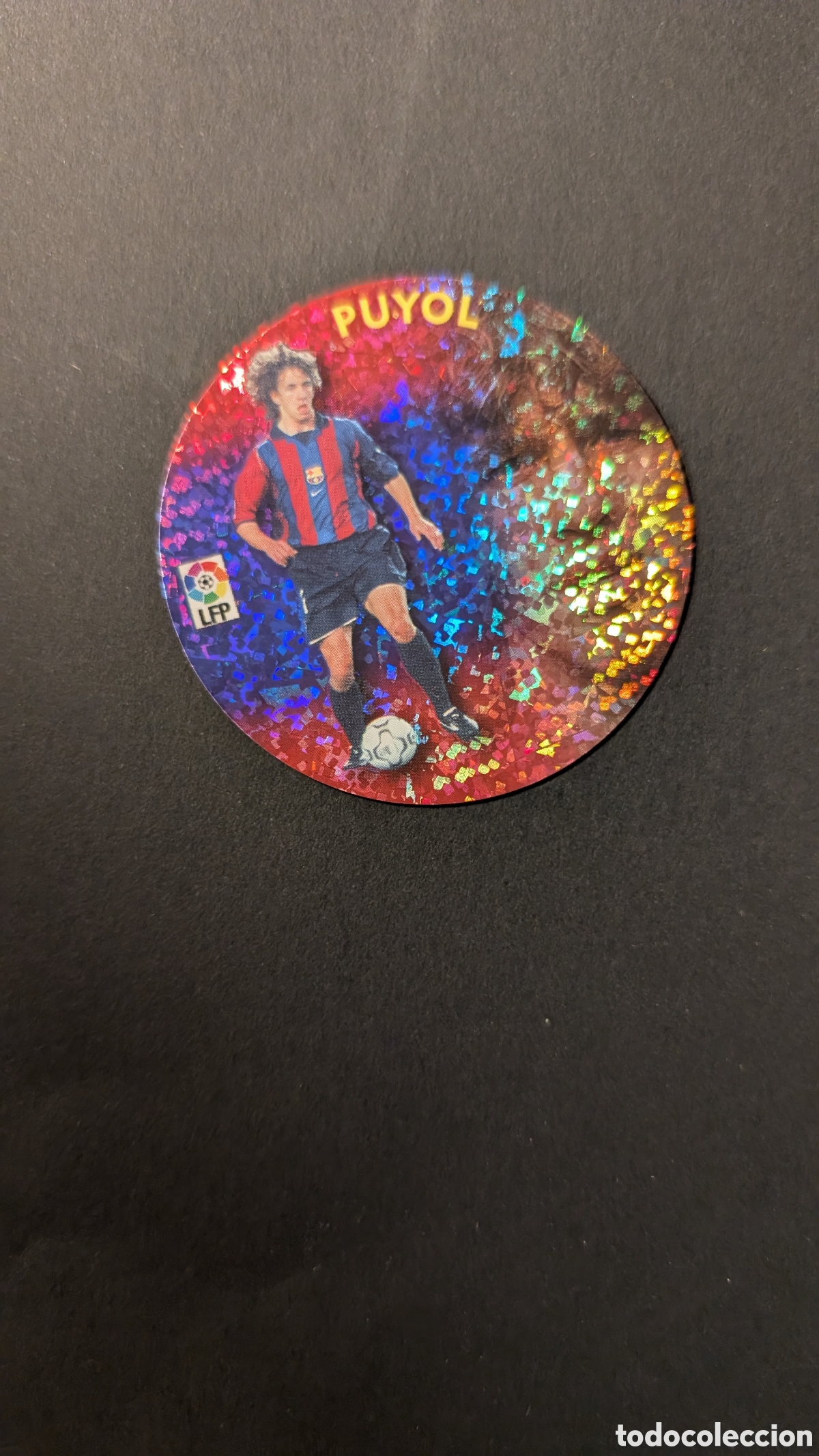 Cromos de F&uacute;tbol: PUYOL BARCELONA NUTELLA LIGA ESTE 2002/03 02 03 NUNCA PEGADO SIN PEGAR