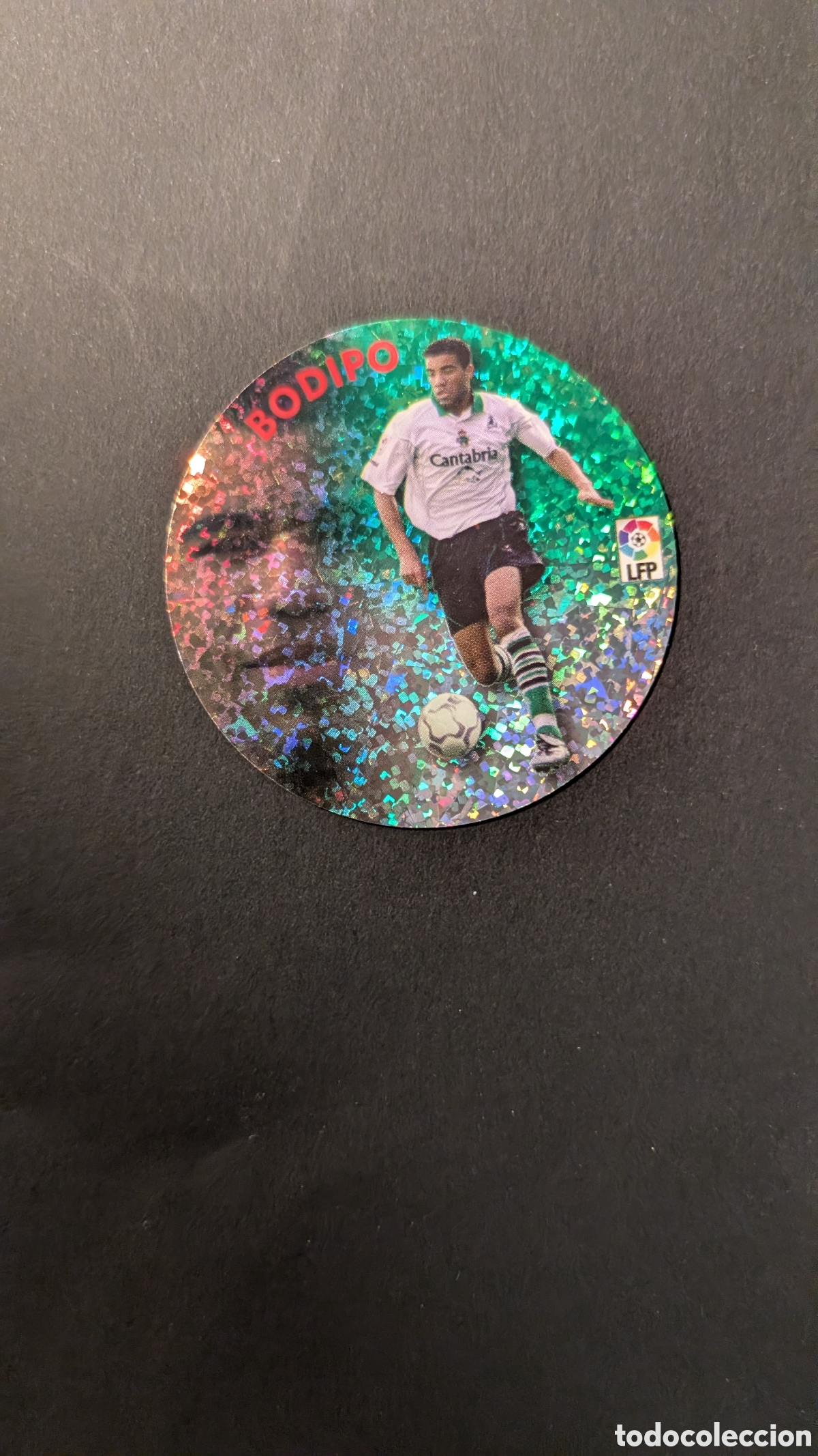 Fu&szlig;ball-Sticker: BODIPO RACING SANTANDER NUTELLA LIGA ESTE 2002/03 02 03 NUNCA PEGADO SIN PEGAR