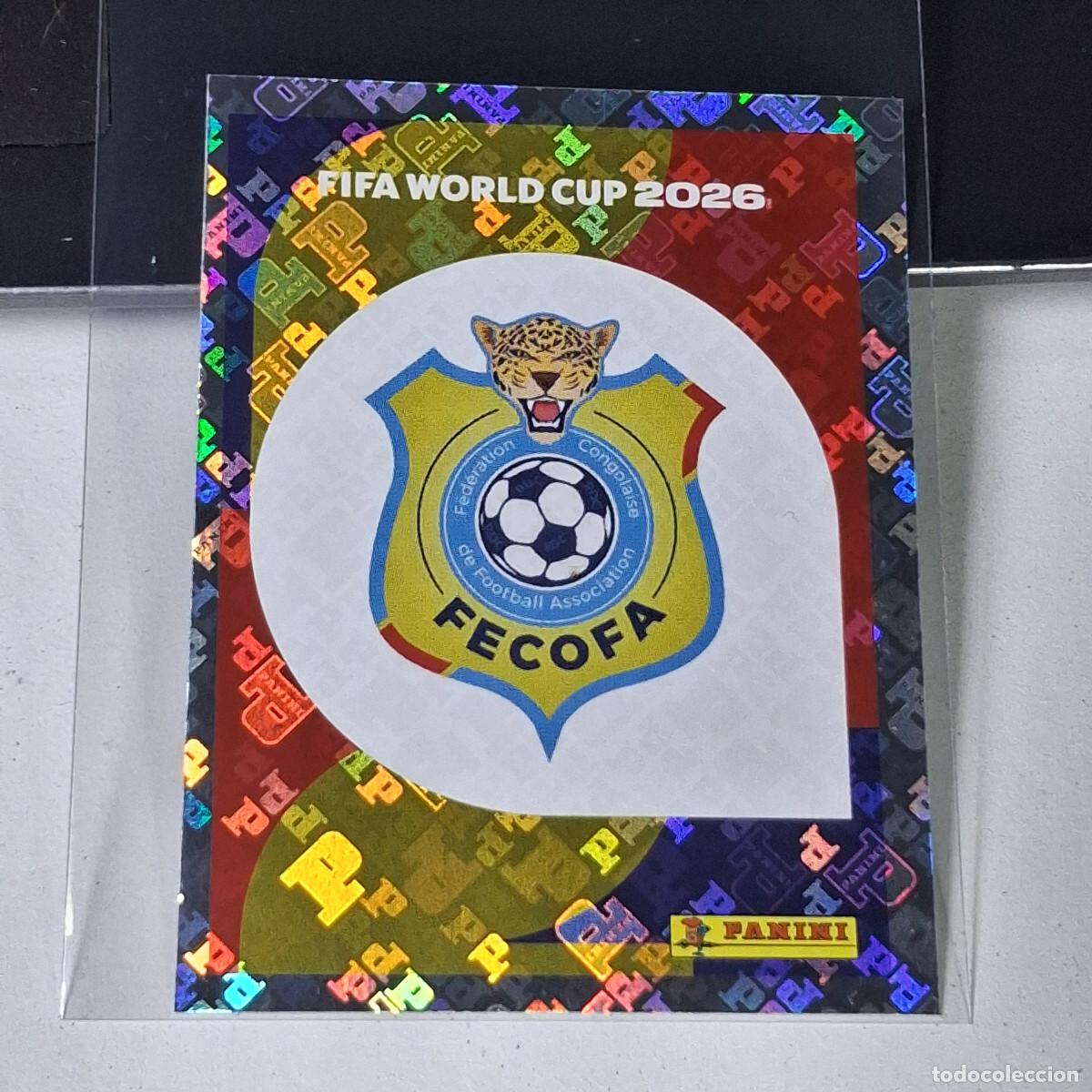 Cromos de F&uacute;tbol: A37 COD1 EMBLEM ESCUDO 1 CONGO COD MUNDIAL FIFA WORLD CUP 2026 STICKER PANINI