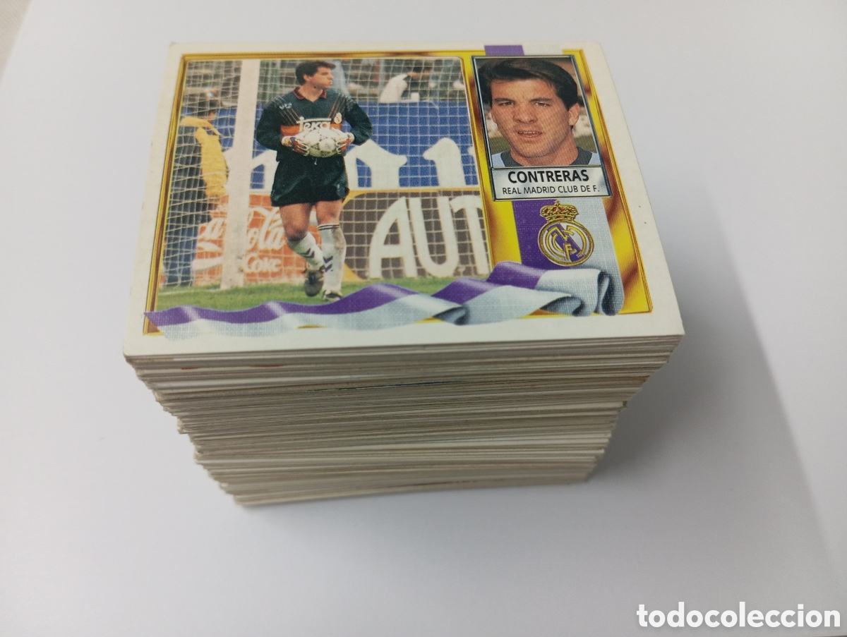 Cromos de F&uacute;tbol: Lote cromos Liga Este 1995 1996 PANINI 95 96