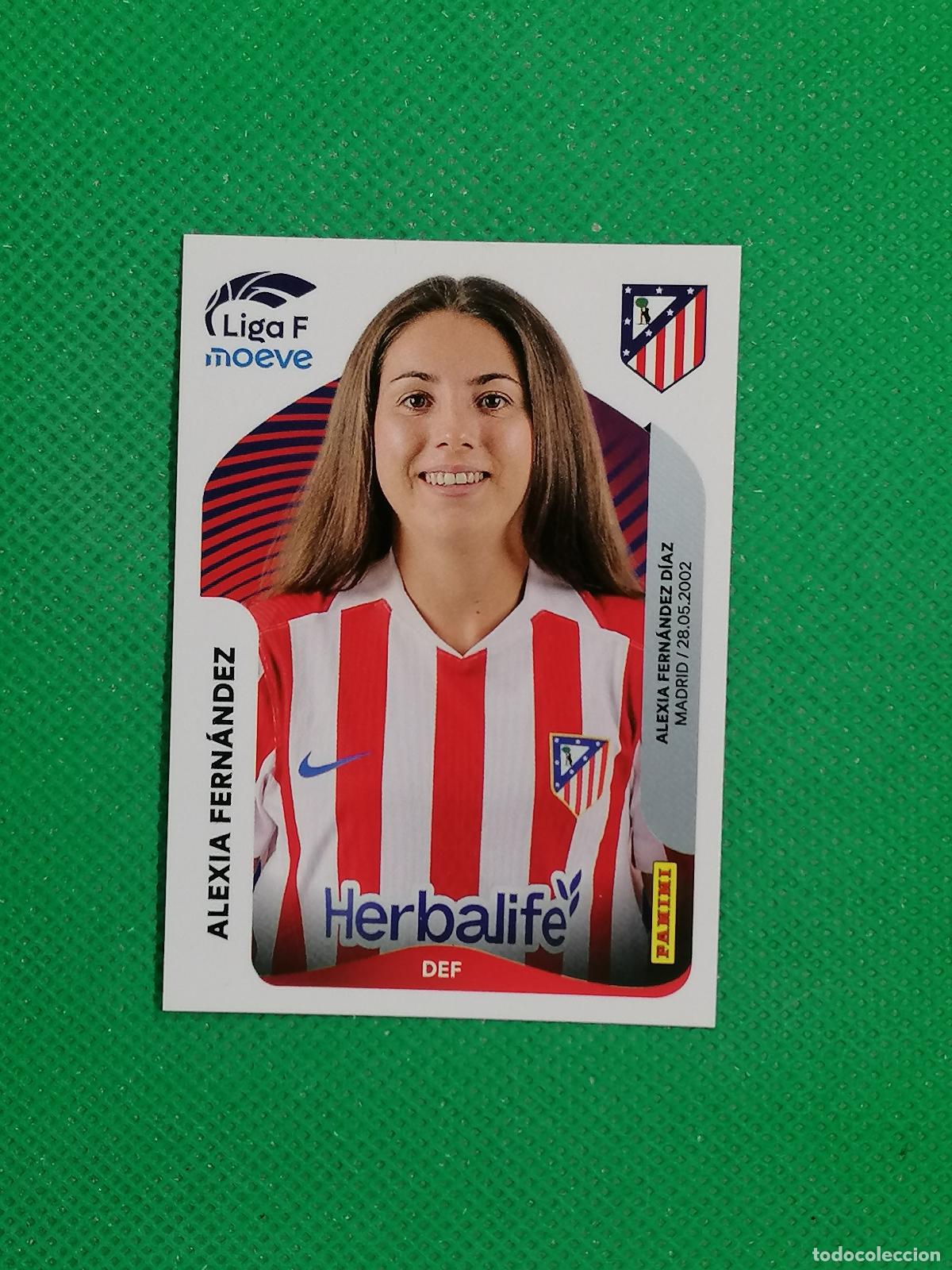Cromos de F&uacute;tbol: 46 ALEXIA FERNANDEZ ATLETICO MADRID ⚽ PANINI LIGA FEMENINA F MOEVE 25 26 2025 2026 ⚽