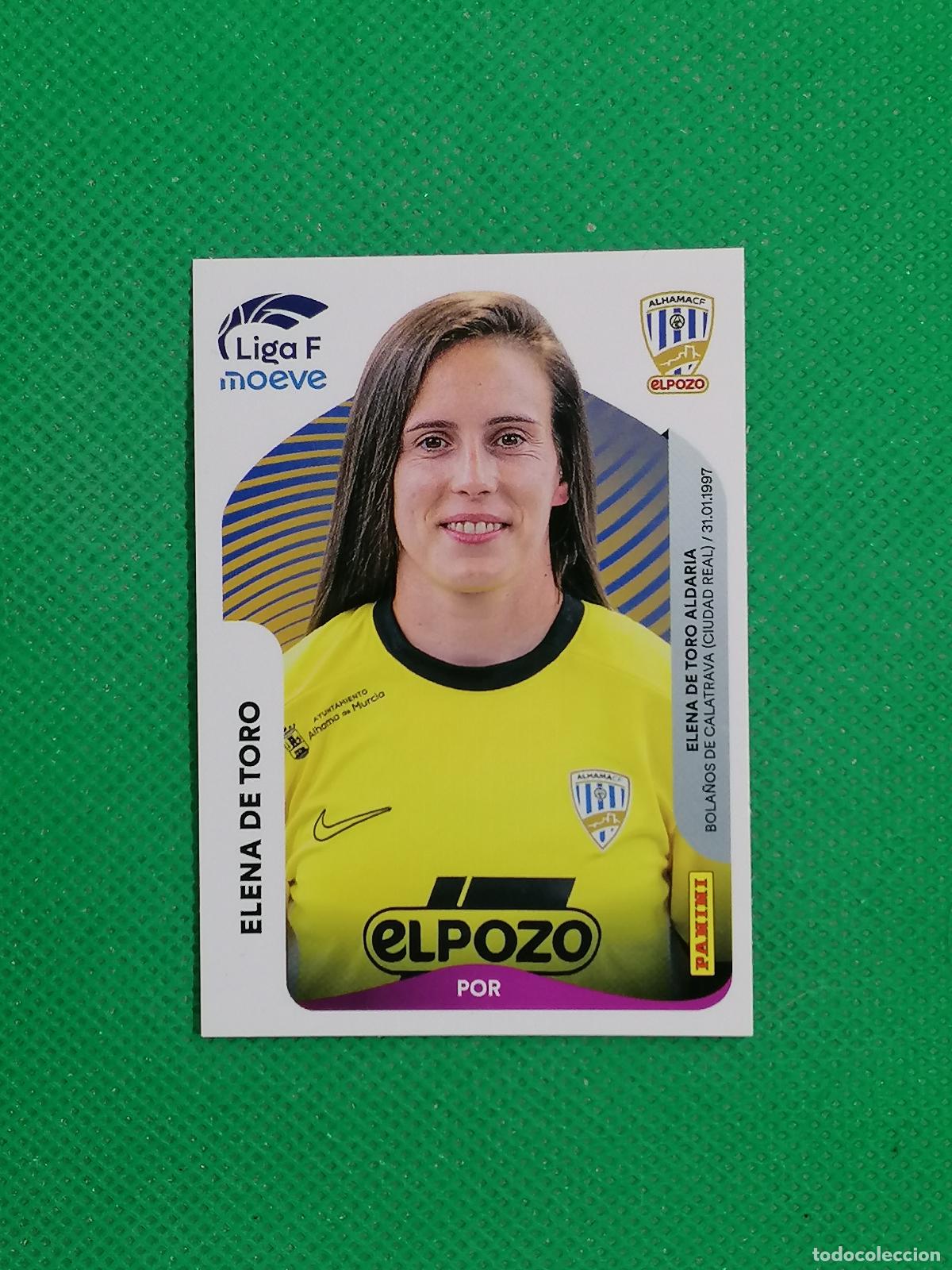 Cromos de F&uacute;tbol: 4 ELENA DE TORO ALHAMA CF EL POZO ⚽ PANINI LIGA FEMENINA F MOEVE 25 26 2025 2026 ⚽