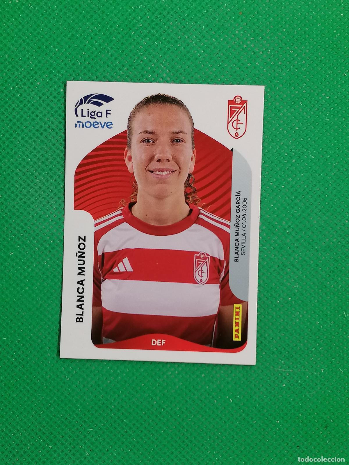 Cromos de F&uacute;tbol: 206 BLANCA MU&Ntilde;OZ GRANADA ⚽ PANINI LIGA FEMENINA F MOEVE 25 26 2025 2026 ⚽