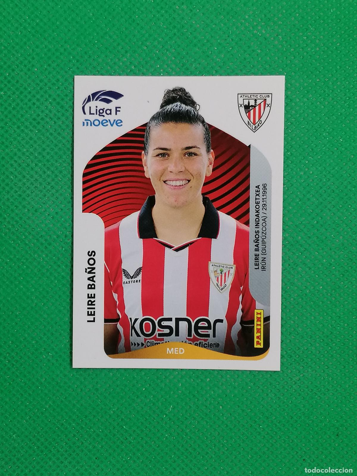Cromos de F&uacute;tbol: 31 LEIRE BA&Ntilde;OS ATHLETIC BILBAO ⚽ PANINI LIGA FEMENINA F MOEVE 25 26 2025 2026 ⚽