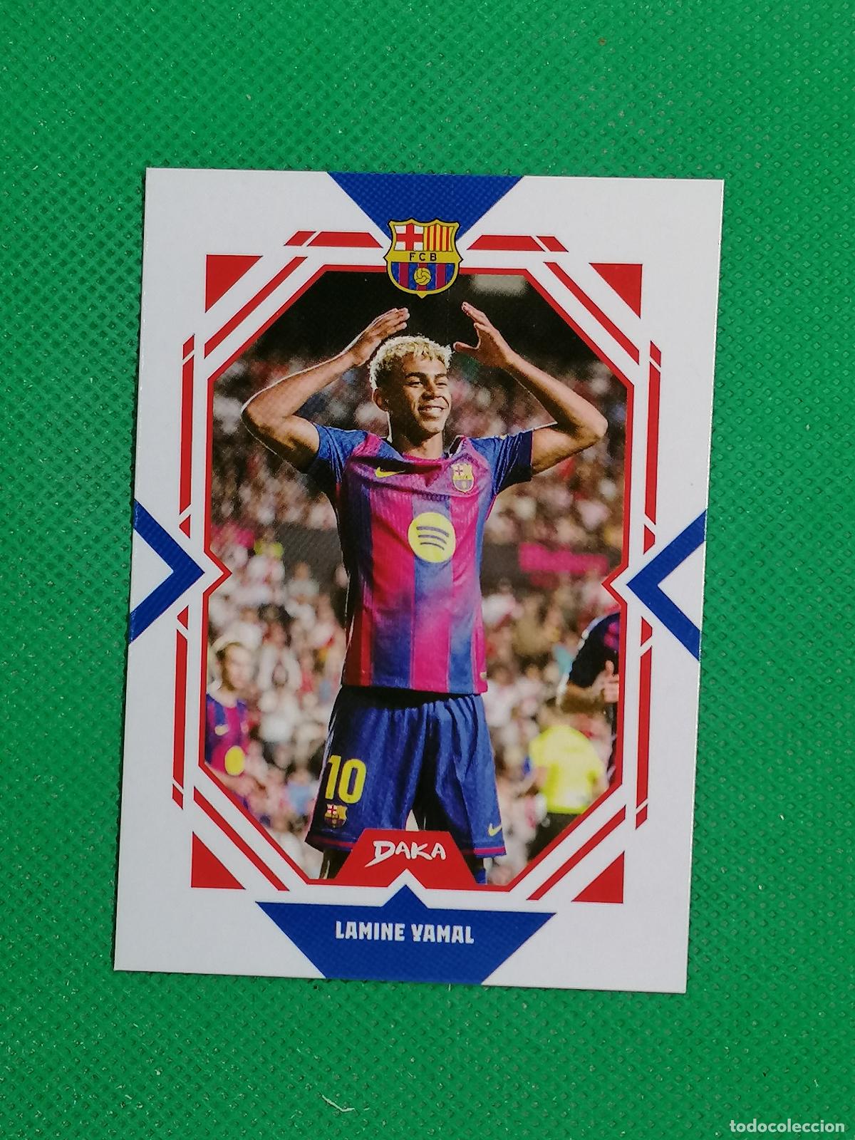 Cromos de F&uacute;tbol: FCB-5-A LAMINE YAMAL ⚽ DAKA TOP AUDIENCE BARCELONA 2025 2026 25 26 ⚽