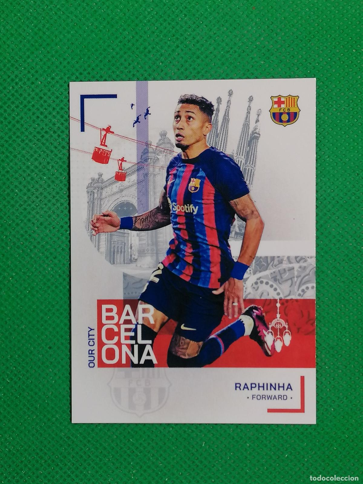 Cromos de F&uacute;tbol: 25 RAPHINHA ⚽ TOPPS TEAM SET BARCELONA 2022 2023 22 23 ⚽