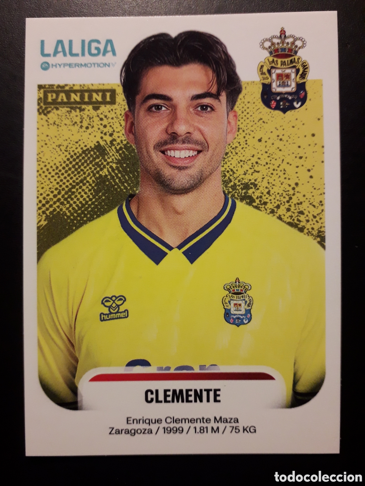 Cartes &agrave; collectionner de Football: CLEMENTE LAS PALMAS N&deg; 257 A LALIGA HYPERMOTION 25 26 2025 2026 PANINI SIN PEGAR PEDIDO M&Iacute;NIMO 3&euro;