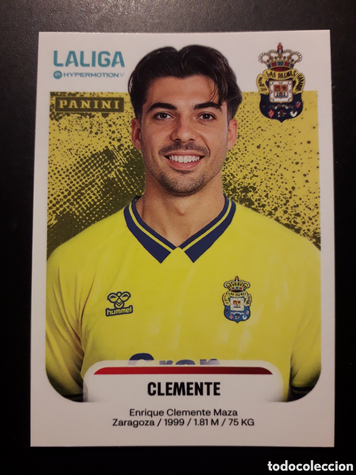 Cartes &agrave; collectionner de Football: CLEMENTE LAS PALMAS N&deg; 257 A LALIGA HYPERMOTION 25 26 2025 2026 PANINI SIN PEGAR PEDIDO M&Iacute;NIMO 3&euro;
