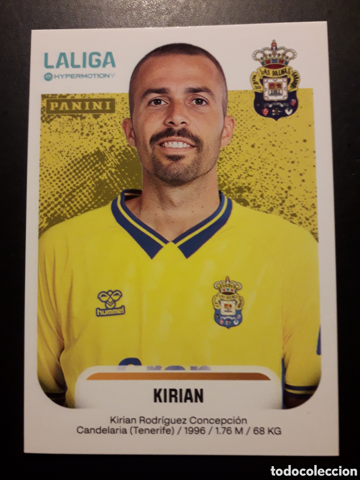 Cartes &agrave; collectionner de Football: KIRIAN LAS PALMAS N&deg; 260 A LALIGA HYPERMOTION 25 26 2025 2026 PANINI SIN PEGAR PEDIDO M&Iacute;NIMO 3&euro;.