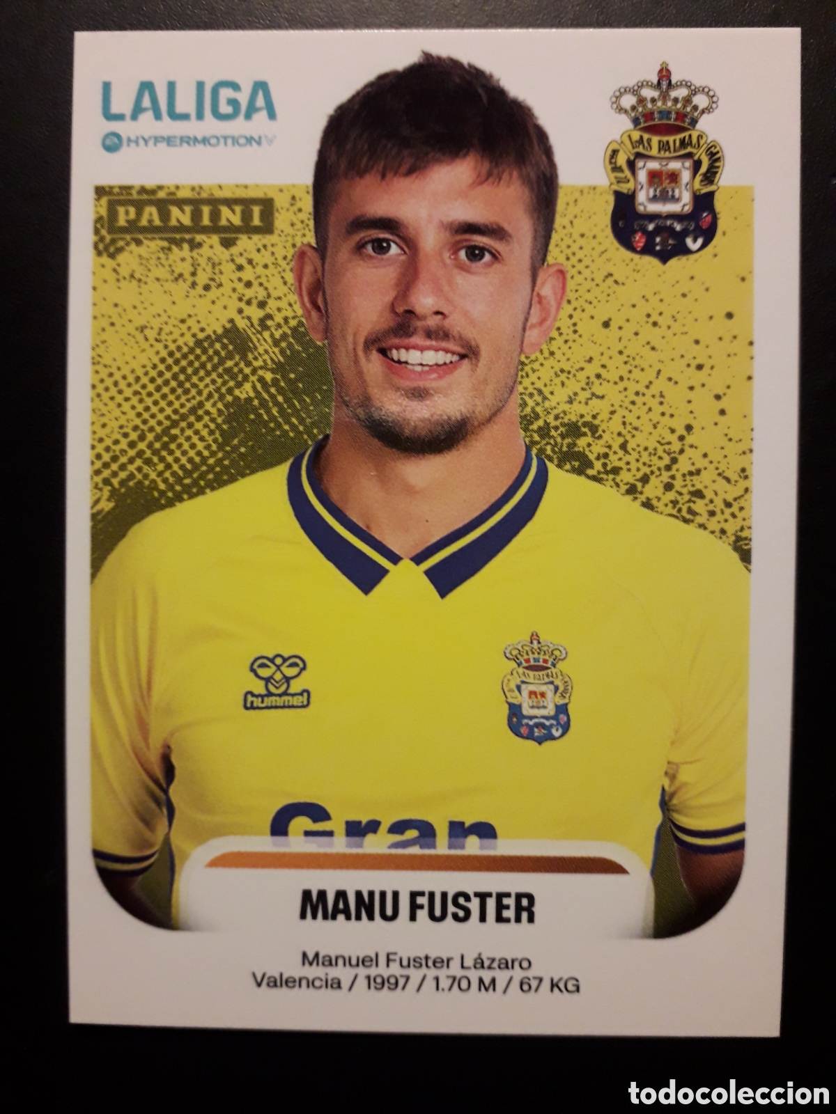 Football Stickers: MANU FUSTER LAS PALMAS N&deg; 263 LALIGA HYPERMOTION 25 26 2025 2026 PANINI SIN PEGAR PEDIDO M&Iacute;NIMO 3&euro;.