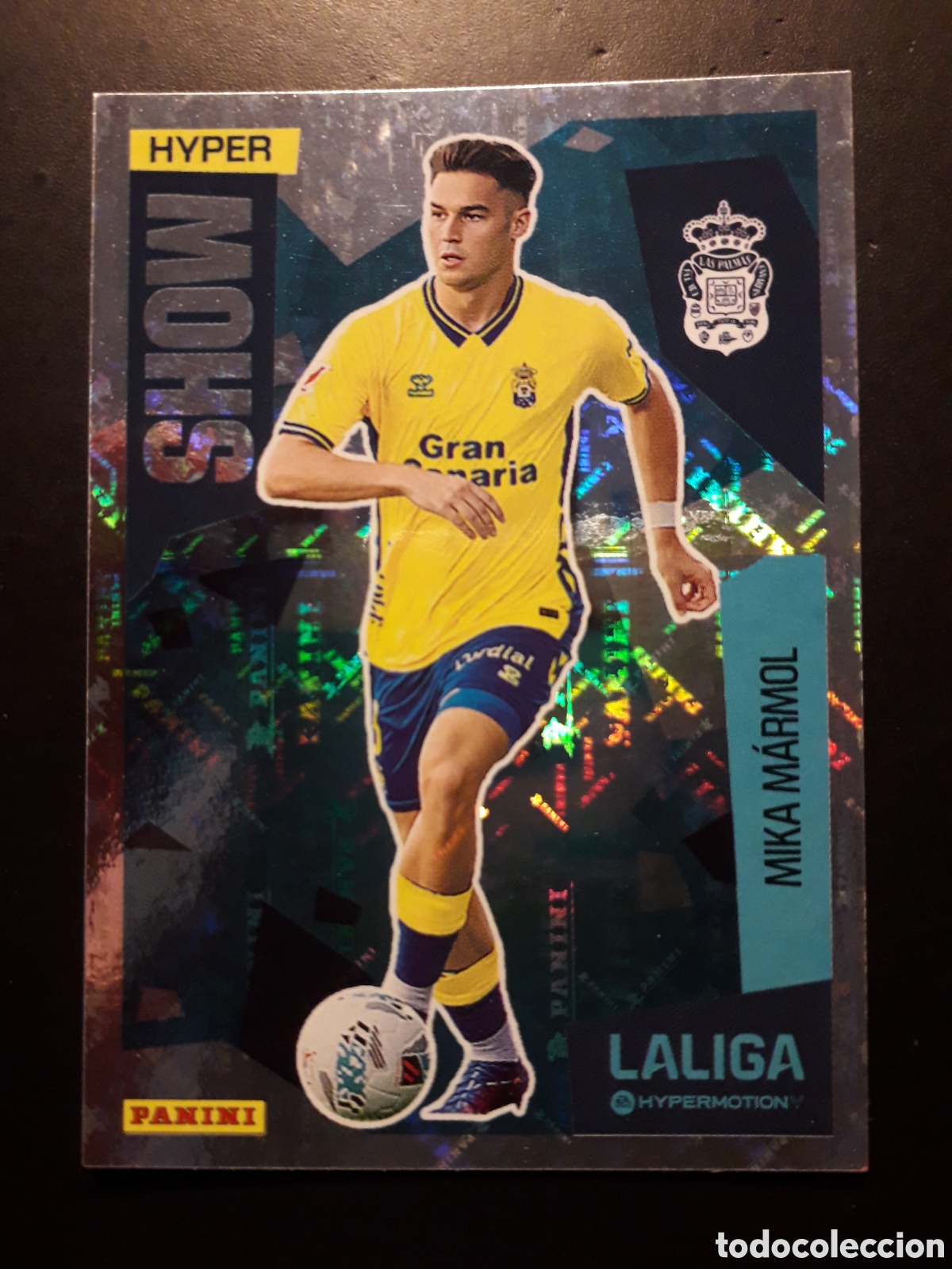 Cromos de F&uacute;tbol: MIKA M&Aacute;RMOL LAS PALMAS SHOW N&deg; 431 LALIGA HYPERMOTION 25 26 2025 2026 PANINI PEDIDO M&Iacute;NIMO 3&euro;