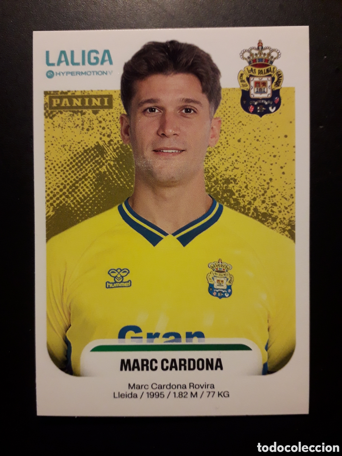 Cromos de F&uacute;tbol: MARC CARDONA LAS PALMAS N&deg; 264 B LALIGA HYPERMOTION 25 26 2025 2026 PANINI SIN PEG PEDIDO M&Iacute;NIMO 3&euro;