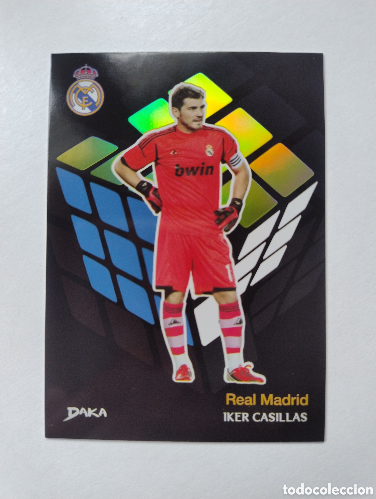 Cromos de F&uacute;tbol: GC 26 - Casillas - Real Madrid - Daka 2025 - 2026 Paralela Numerada 194 / 199