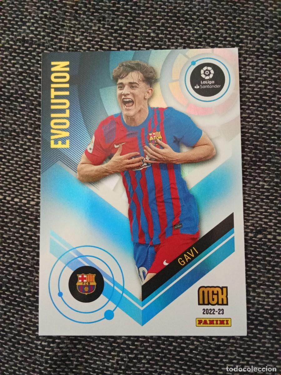 Fu&szlig;ball-Sticker: 386 Gavi FC Barcelona Evolution megacracks 2022-23