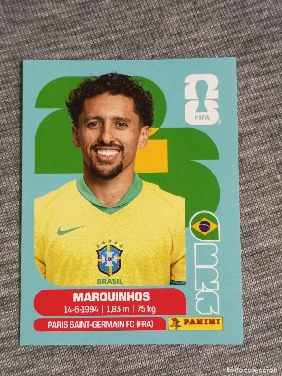 Fu&szlig;ball-Sticker: MARQUINHOS BRA 4 STICKER MUNDIAL 2026 PANINI FIFA WORLD CUP NUEVO