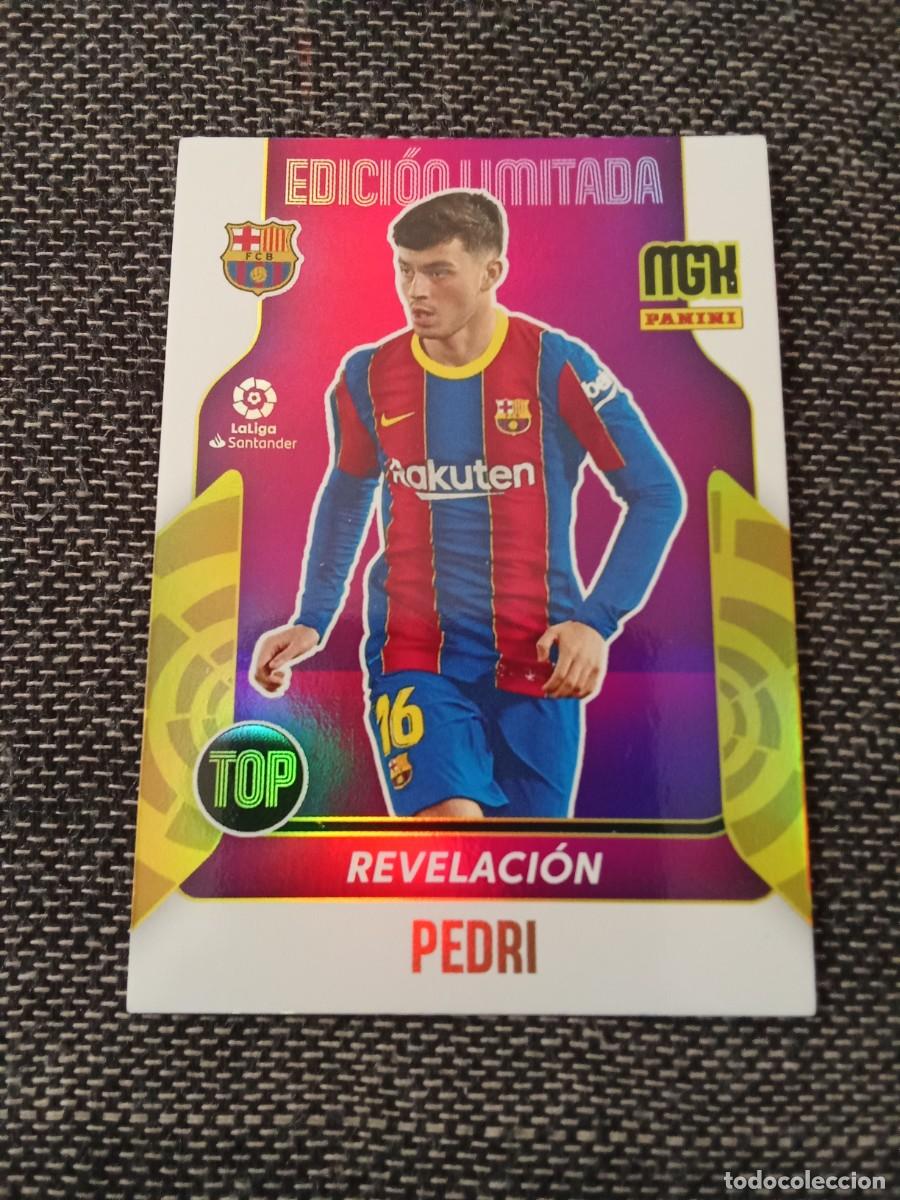 Cromos de F&uacute;tbol: Pedri FC Barcelona edici&oacute;n limitada revelaci&oacute;n megacracks 2021-22