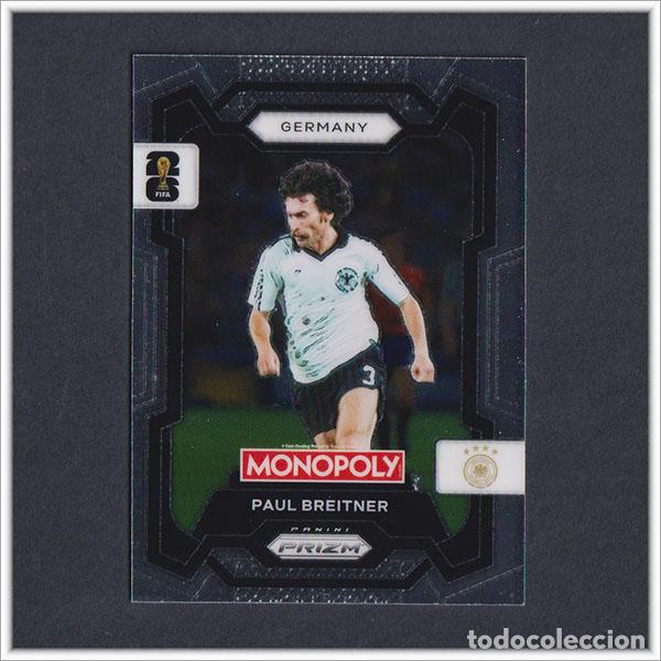 Cromos de F&uacute;tbol: FIFA WORLD CUP 2026 PANINI PRIZM MONOPOLY BREITNER 63 ALEMANIA COLECCI&Oacute;N ALBUM MUNDIAL