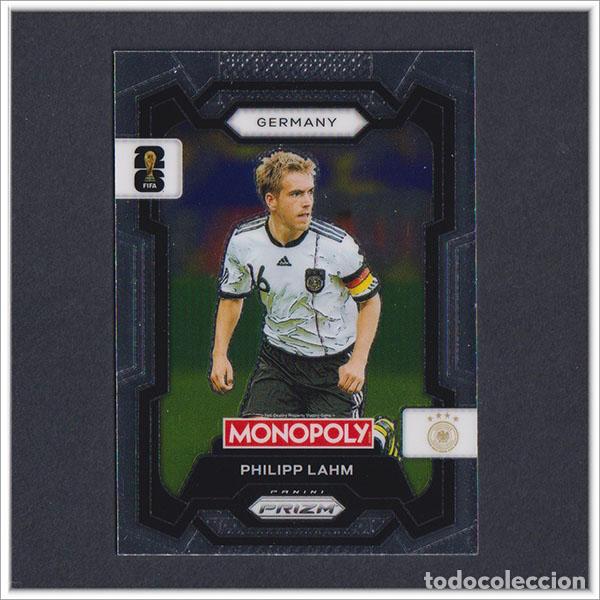 Cromos de F&uacute;tbol: FIFA WORLD CUP 2026 PANINI PRIZM MONOPOLY PHILIPP LAHM 61 ALEMANIA COLECCI&Oacute;N ALBUM MUNDIAL