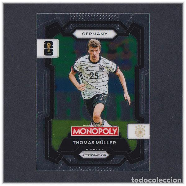 Cromos de F&uacute;tbol: FIFA WORLD CUP 2026 PANINI PRIZM MONOPOLY THOMAS M&Uuml;LLER 59 ALEMANIA COLECCI&Oacute;N ALBUM MUNDIAL