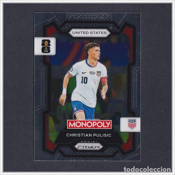 Cromos de F&uacute;tbol: FIFA WORLD CUP 2026 PANINI PRIZM MONOPOLY CHRISTIAN PULISIC 47 USA EEUU COLECCI&Oacute;N ALBUM MUNDIAL