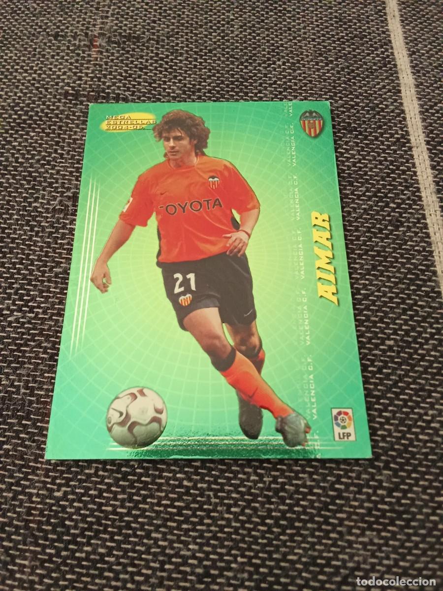 Cromos de F&uacute;tbol: 383 Aimar valencia mega estrellas megacracks 2004-05