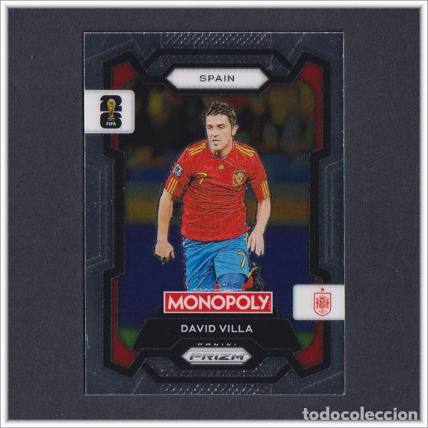 Cromos de F&uacute;tbol: FIFA WORLD CUP 2026 PANINI PRIZM MONOPOLY DAVID VILLA 44 ESPA&Ntilde;A COLECCI&Oacute;N ALBUM MUNDIAL