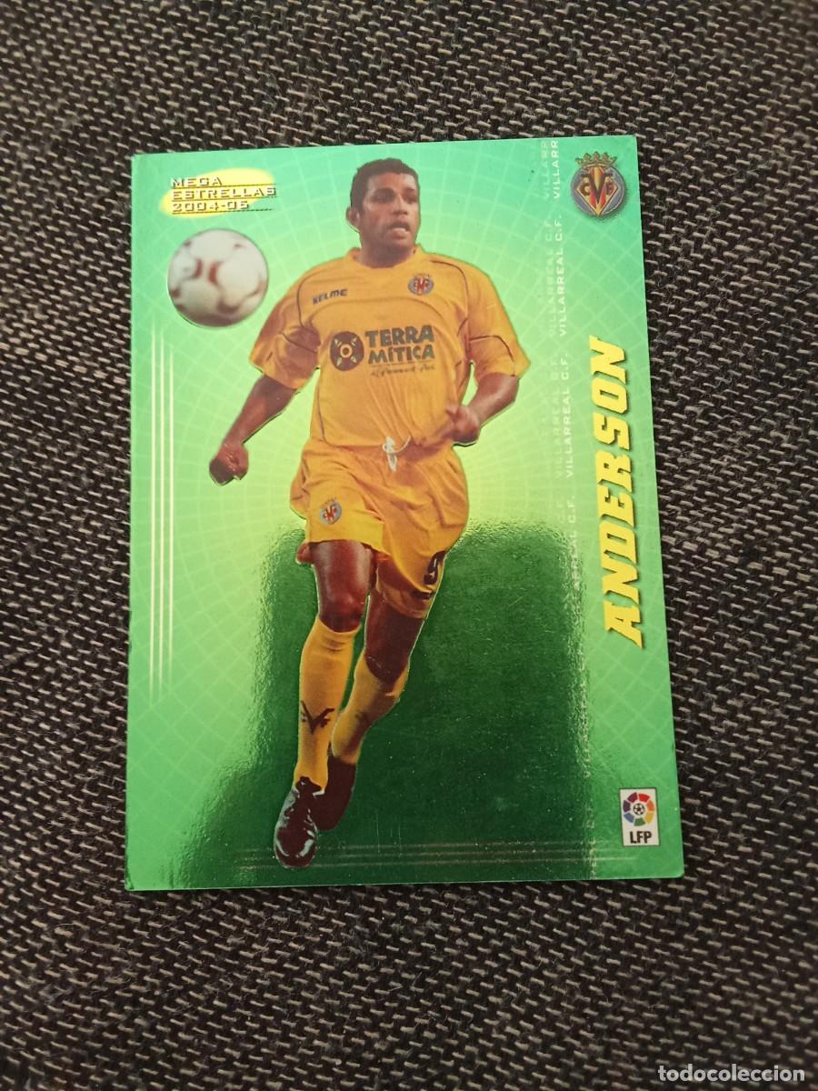 Cromos de F&uacute;tbol: 393 Anderson Villarreal mega estrellas megacracks 2004-05