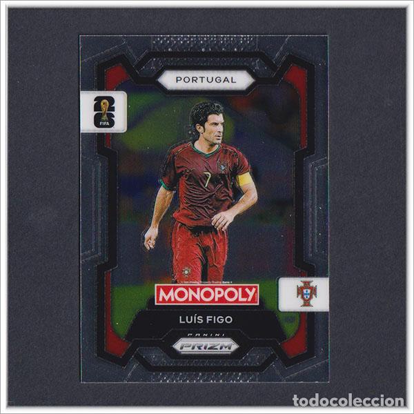 Cromos de F&uacute;tbol: FIFA WORLD CUP 2026 PANINI PRIZM MONOPOLY LUIS FIGO 31 PORTUGAL COLECCI&Oacute;N ALBUM MUNDIAL