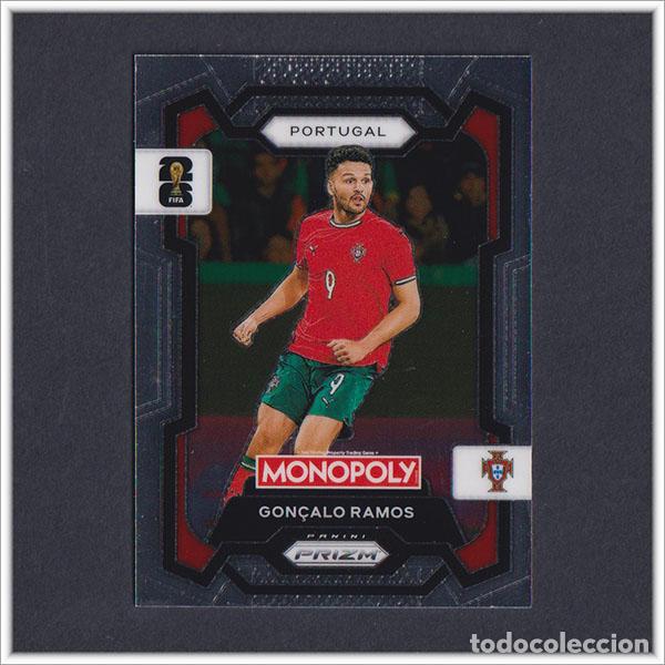 Cromos de F&uacute;tbol: FIFA WORLD CUP 2026 PANINI PRIZM MONOPOLY GON&Ccedil;ALO RAMOS 30 PORTUGAL COLECCI&Oacute;N ALBUM MUNDIAL