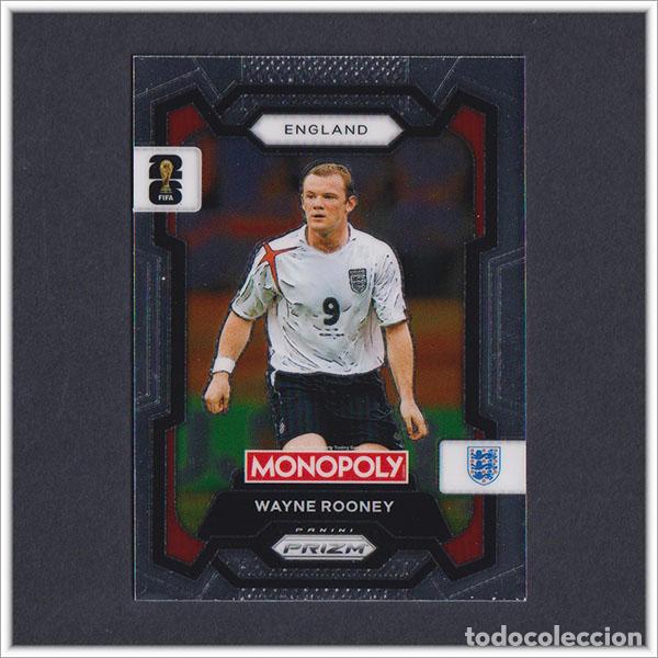 Cromos de F&uacute;tbol: FIFA WORLD CUP 2026 PANINI PRIZM MONOPOLY WAYNE ROONEY 27 INGLATERRA COLECCI&Oacute;N ALBUM MUNDIAL