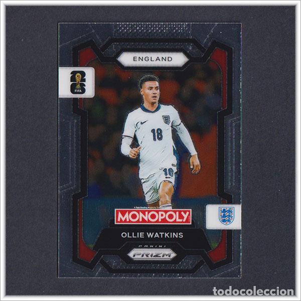 Cromos de F&uacute;tbol: FIFA WORLD CUP 2026 PANINI PRIZM MONOPOLY OLLIE WATKINS 25 INGLATERRA COLECCI&Oacute;N ALBUM MUNDIAL