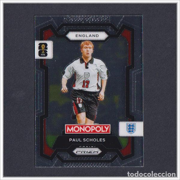 Cromos de F&uacute;tbol: FIFA WORLD CUP 2026 PANINI PRIZM MONOPOLY PAUL SCHOLES 24 INGLATERRA COLECCI&Oacute;N ALBUM MUNDIAL