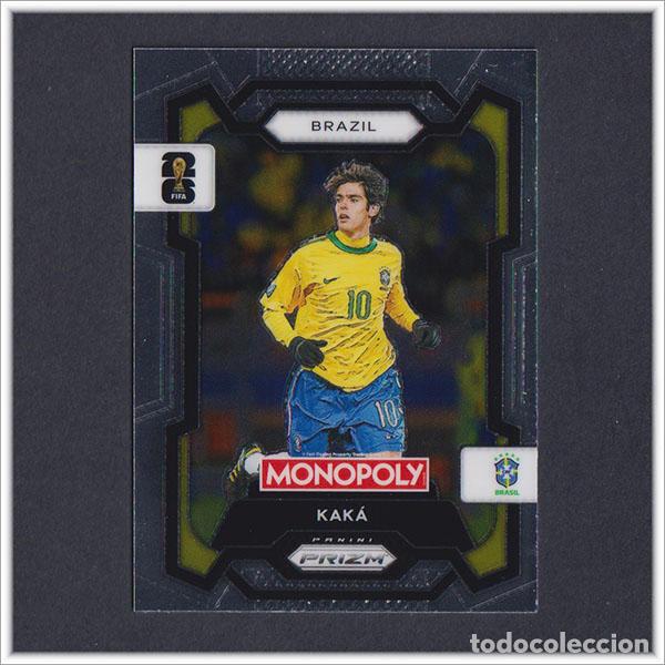 Cartes &agrave; collectionner de Football: FIFA WORLD CUP 2026 PANINI PRIZM MONOPOLY KAKA 19 BRASIL COLECCI&Oacute;N ALBUM MUNDIAL