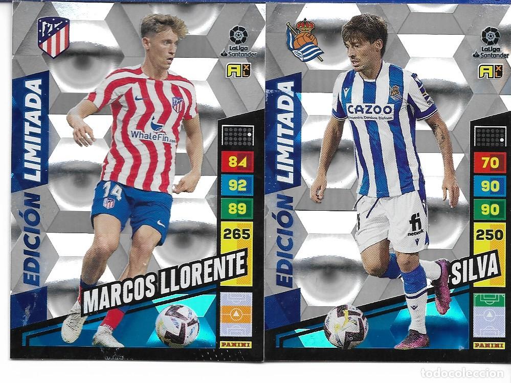 Cromos de F&uacute;tbol: ADRENALYN 2022/23 2 CROMOS EDICION LIMITADA