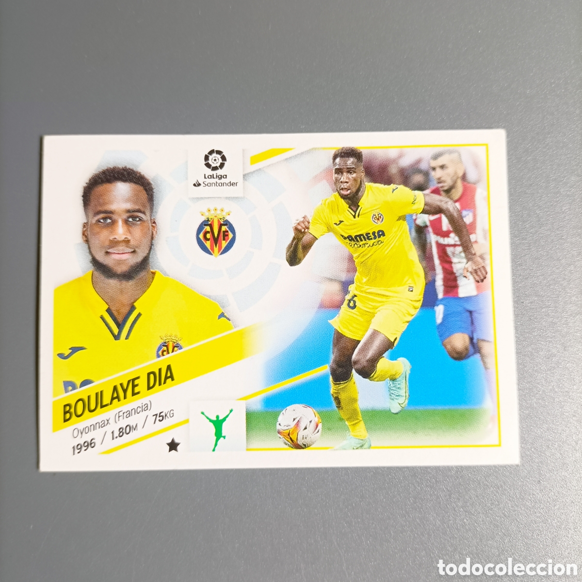 Cromos de F&uacute;tbol: COLECCIONES ESTE. LIGA 2022-2023 (VILLARREAL) №17B BOULAYE DIA